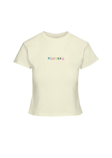 Baby Tee - Light Yellow