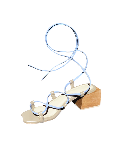 Knaur Cube Heels 2.0 in Cream